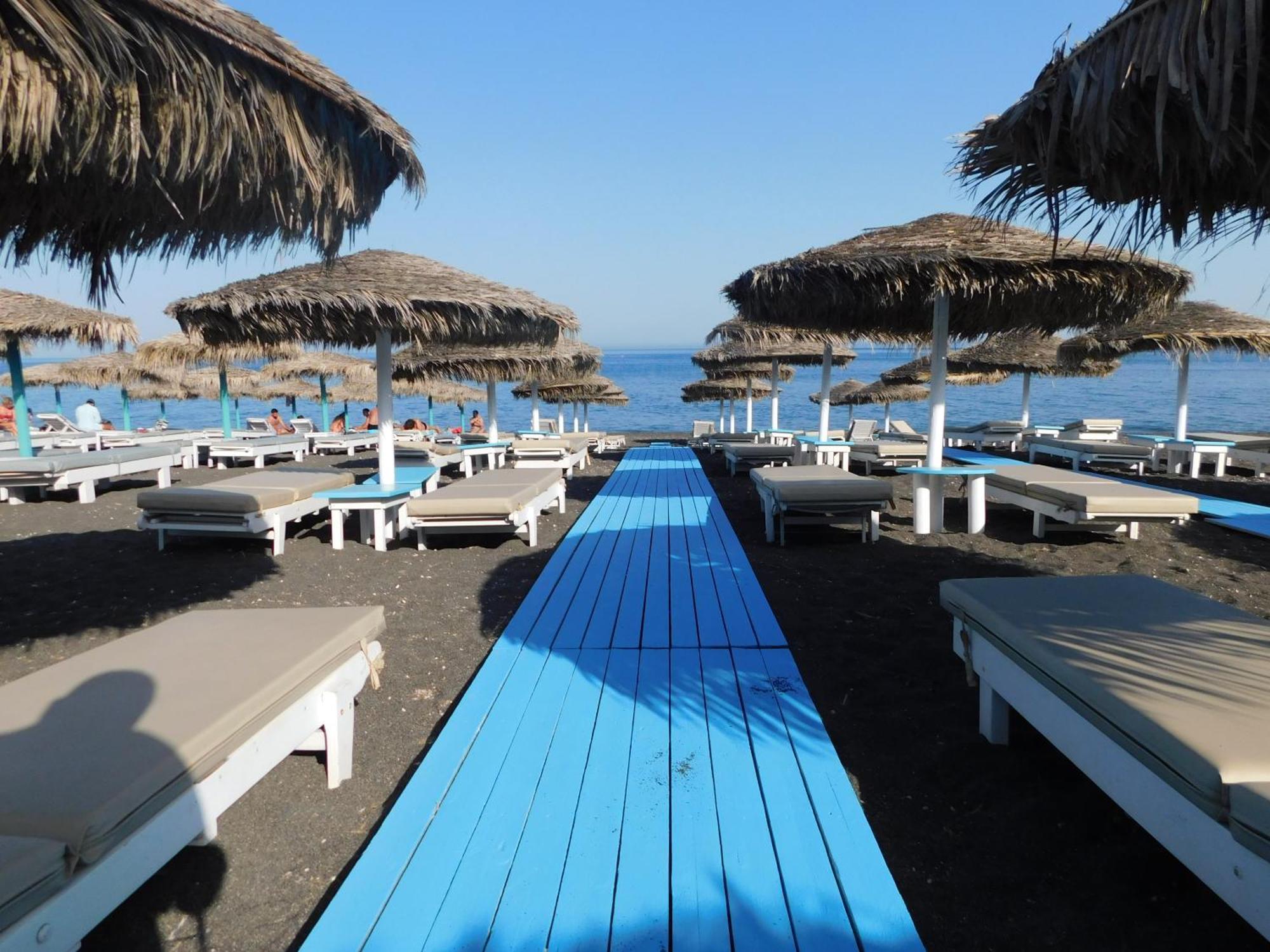 Happy Fish Rooms- Beachfront Perissa  Ngoại thất bức ảnh