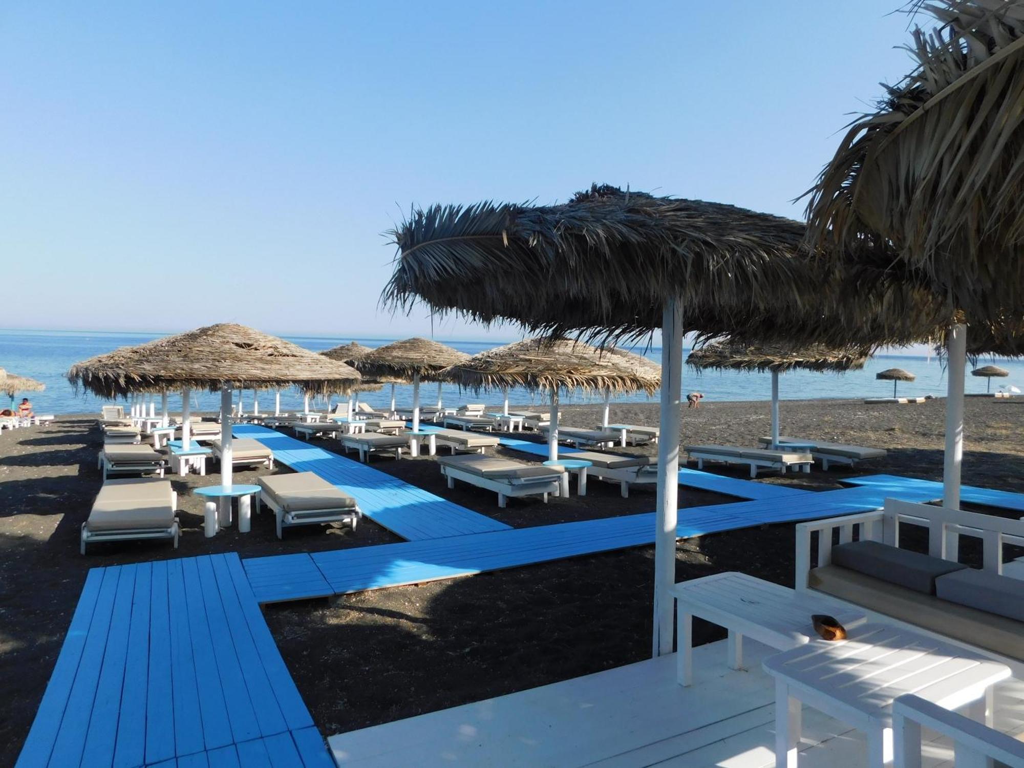 Happy Fish Rooms- Beachfront Perissa  Ngoại thất bức ảnh